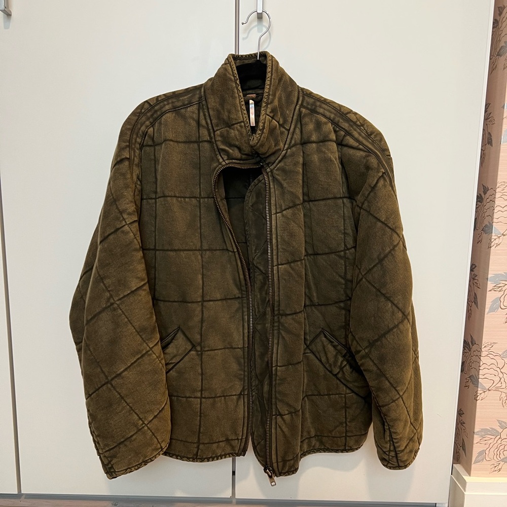 Free People Dolman Quilted Jacket